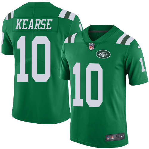 Nike Jets #10 Jermaine Kearse Green Men's Stitched NFL Elite Rush Jersey Nike Jets #10 Jermaine Kearse Green Men's Stitched NFL Elite Rush Jersey