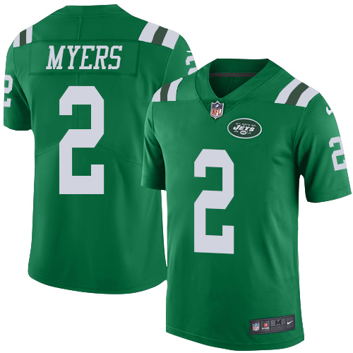 Nike Jets #2 Jason Myers Green Men's Stitched NFL Limited Rush Jersey Nike Jets #2 Jason Myers Green Men's Stitched NFL Limited Rush Jersey