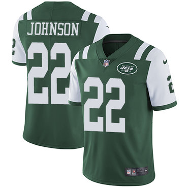 Nike Jets #22 Trumaine Johnson Green Team Color Men's Stitched NFL Vapor Untouchable Limited Jersey