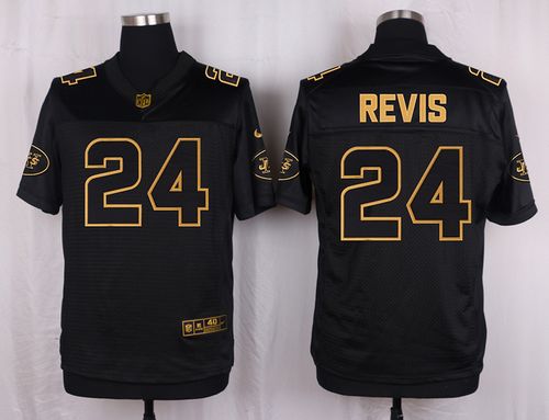Nike Jets #24 Darrelle Revis Black Men's Stitched NFL Elite Pro Line Gold Collection Jersey Nike Jets #24 Darrelle Revis Black Men's Stitched NFL Elite Pro Line Gold Collection Jersey