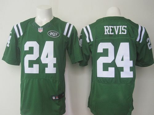 Nike Jets #24 Darrelle Revis Green Men's Stitched NFL Elite Rush Jersey Nike Jets #24 Darrelle Revis Green Men's Stitched NFL Elite Rush Jersey