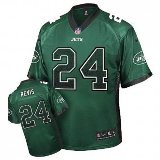 Nike Jets #24 Darrelle Revis Green Team Color Men's Stitched NFL Elite Drift Fashion Jersey Nike Jets #24 Darrelle Revis Green Team Color Men's Stitched NFL Elite Drift Fashion Jersey