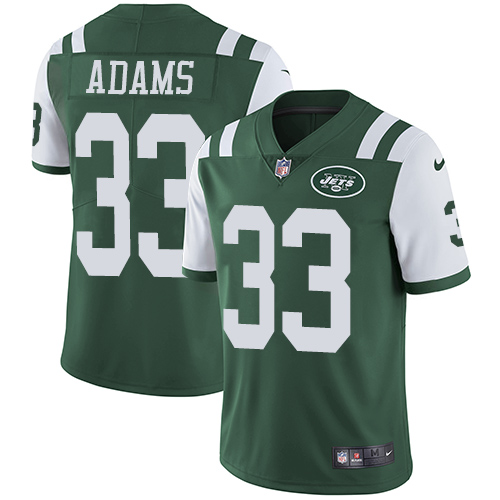 Nike Jets #33 Jamal Adams Green Team Color Men's Stitched NFL Vapor Untouchable Limited Jersey Nike Jets #33 Jamal Adams Green Team Color Men's Stitched NFL Vapor Untouchable Limited Jersey