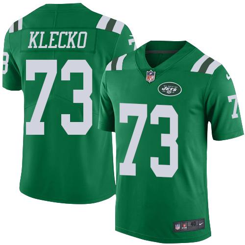 Nike Jets #73 Joe Klecko Green Men's Stitched NFL Elite Rush Jersey Nike Jets #73 Joe Klecko Green Men's Stitched NFL Elite Rush Jersey