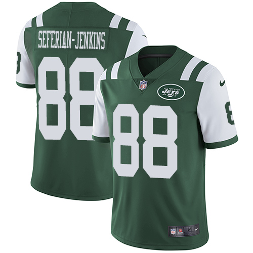 Nike Jets #88 Austin Seferian-Jenkins Green Team Color Men's Stitched NFL Vapor Untouchable Limited Jersey Nike Jets #88 Austin Seferian-Jenkins Green Team Color Men's Stitched NFL Vapor Untouchable Limited Jersey
