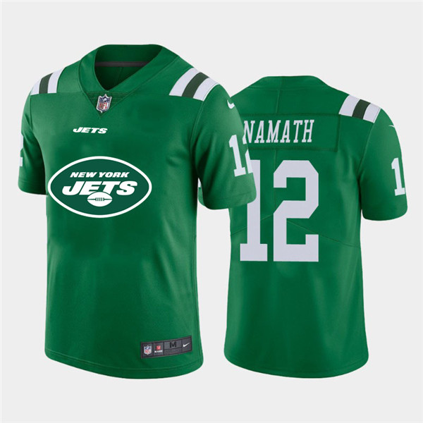 Nike Jets 12 Joe Namath Green Team Big Logo Vapor Untouchable Limited Jersey Nike Jets 12 Joe Namath Green Team Big Logo Vapor Untouchable Limited Jersey