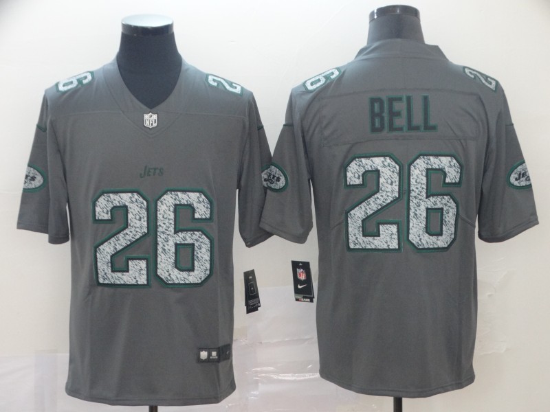 Nike Jets 26 Le'Veon Bell Gray Camo Vapor Untouchable Limited Jersey Nike Jets 26 Le'Veon Bell Gray Camo Vapor Untouchable Limited Jersey