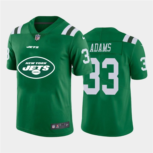 Nike Jets 33 Jamal Adams Green Team Big Logo Vapor Untouchable Limited Jersey Nike Jets 33 Jamal Adams Green Team Big Logo Vapor Untouchable Limited Jersey