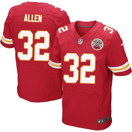Nike Kansas City Chiefs #32 Marcus Allen Red Team Color Men's Stitched NFL Elite Jersey Nike Kansas City Chiefs #32 Marcus Allen Red Team Color Men's Stitched NFL Elite Jersey