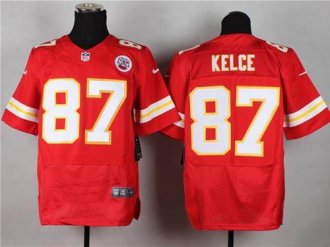 Nike Kansas City Chiefs #87 Travis Kelce Red Team Color NFL Elite Jersey Nike Kansas City Chiefs #87 Travis Kelce Red Team Color NFL Elite Jersey
