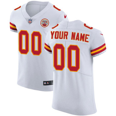 Nike Kansas City Chiefs Elite White Road Men's Jersey NFL Vapor Untouchable Customized jerseys Nike Kansas City Chiefs Elite White Road Men's Jersey NFL Vapor Untouchable Customized jerseys