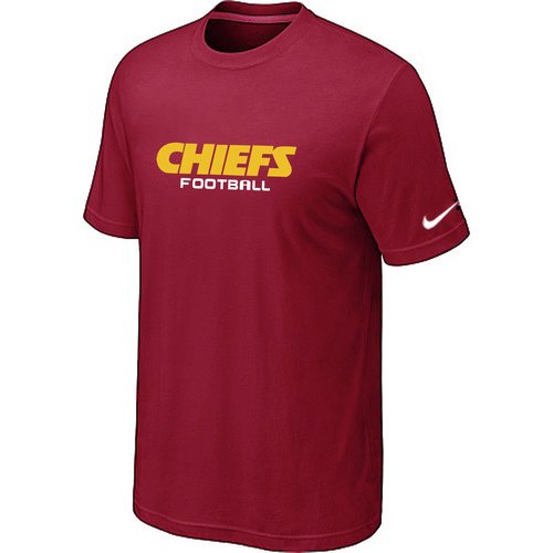 NEW NFL Kansas City Chiefs Sideline Legend Authentic Font Dri-fit T-Shirt Red NEW NFL Kansas City Chiefs Sideline Legend Authentic Font Dri-fit T-Shirt Red