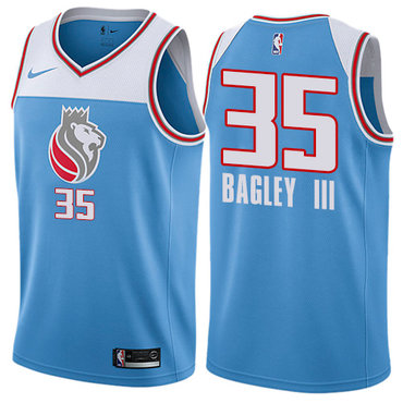 Nike Kings #35 Marvin Bagley III Blue Women's NBA Swingman City Edition Jersey Nike Kings #35 Marvin Bagley III Blue Women's NBA Swingman City Edition Jersey