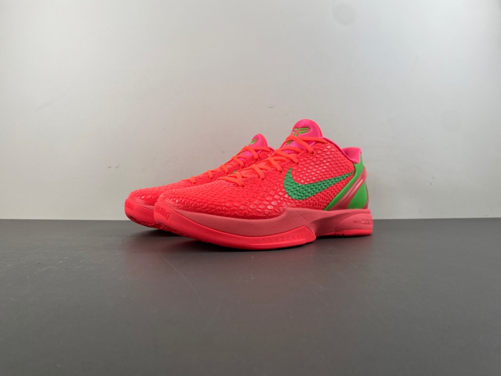 Nike Kobe 6 — Rose Red & Green