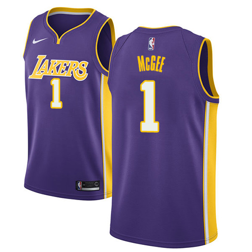 Nike Lakers #1 JaVale McGee Purple Youth NBA Swingman Statement Edition Jersey Nike Lakers #1 JaVale McGee Purple Youth NBA Swingman Statement Edition Jersey