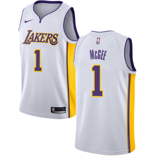 Nike Lakers #1 JaVale McGee White Youth NBA Swingman Association Edition Jersey Nike Lakers #1 JaVale McGee White Youth NBA Swingman Association Edition Jersey