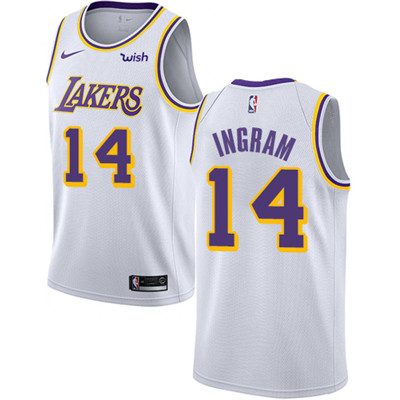Nike Lakers #14 Brandon Ingram White NBA Swingman Association Edition Jersey Nike Lakers #14 Brandon Ingram White NBA Swingman Association Edition Jersey