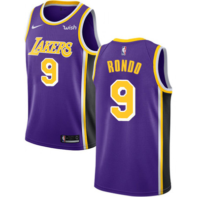 Nike Lakers #9 Rajon Rondo Purple NBA Swingman Statement Edition Jersey Nike Lakers #9 Rajon Rondo Purple NBA Swingman Statement Edition Jersey