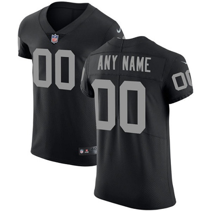 Nike Las Vegas Raiders Customized Black Team Color Stitched Vapor Untouchable Elite Men's NFL Jersey Nike Las Vegas Raiders Customized Black Team Color Stitched Vapor Untouchable Elite Men's NFL Jersey