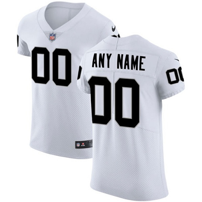 Nike Las Vegas Raiders Customized White Stitched Vapor Untouchable Elite Men's NFL Jersey Nike Las Vegas Raiders Customized White Stitched Vapor Untouchable Elite Men's NFL Jersey