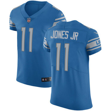 Nike Lions #11 Marvin Jones Jr Blue Team Color Men's Stitched NFL Vapor Untouchable Elite Jersey Nike Lions #11 Marvin Jones Jr Blue Team Color Men's Stitched NFL Vapor Untouchable Elite Jersey