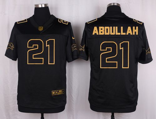 Nike Lions #21 Ameer Abdullah Black Men's Stitched NFL Elite Pro Line Gold Collection Jersey Nike Lions #21 Ameer Abdullah Black Men's Stitched NFL Elite Pro Line Gold Collection Jersey