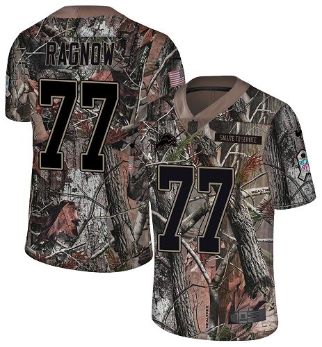 Nike Lions #77 Frank Ragnow Camo Men's Stitched NFL Limited Rush Realtree Jersey Nike Lions #77 Frank Ragnow Camo Men's Stitched NFL Limited Rush Realtree Jersey