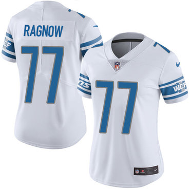 Nike Lions #77 Frank Ragnow White Women's Stitched NFL Vapor Untouchable Limited Jersey Nike Lions #77 Frank Ragnow White Women's Stitched NFL Vapor Untouchable Limited Jersey