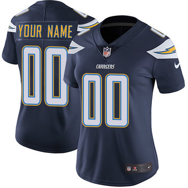 Nike Los Angeles Chargers Elite Navy Blue Home Women's Jersey NFL Vapor Untouchable Customized jerseys Nike Los Angeles Chargers Elite Navy Blue Home Women's Jersey NFL Vapor Untouchable Customized jerseys