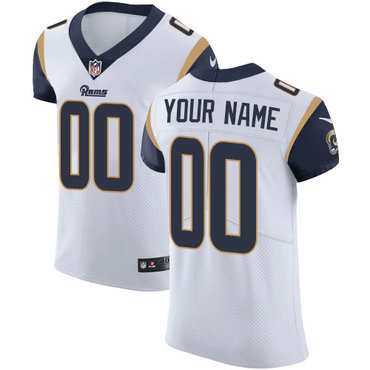 Nike Los Angeles Rams Elite White Road Men's Jersey NFL Vapor Untouchable Customized jerseys Nike Los Angeles Rams Elite White Road Men's Jersey NFL Vapor Untouchable Customized jerseys