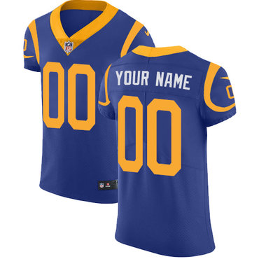 Nike Los Angeles Rams Elite Royal Blue Alternate Men's Jersey NFL Vapor Untouchable Customized jerseys Nike Los Angeles Rams Elite Royal Blue Alternate Men's Jersey NFL Vapor Untouchable Customized jerseys