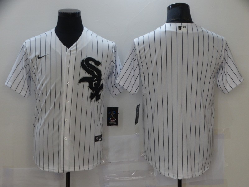 Nike Men's Chicago White Sox white Blank Coolbase Jersey