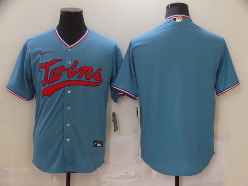 Nike Men's Minnesota Twins Light Blue Alternate Authentic Team Blank MLB Jersey Nike Men's Minnesota Twins Light Blue Alternate Authentic Team Blank MLB Jersey