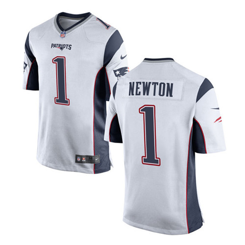Nike Men's New England Patriots #1 Cam Newton Vapor Limited White Jersey Nike Men's New England Patriots #1 Cam Newton Vapor Limited White Jersey