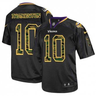 Nike Minnesota Vikings #10 Fran Tarkenton Black NFL Elite Camo Fashion Jersey Nike Minnesota Vikings #10 Fran Tarkenton Black NFL Elite Camo Fashion Jersey