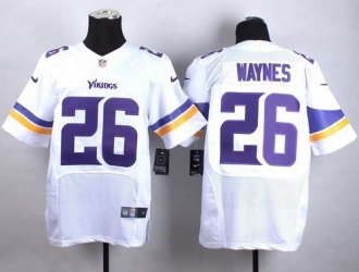 Nike Minnesota Vikings #26 Trae Waynes White Men's Stitched NFL Elite Jersey Nike Minnesota Vikings #26 Trae Waynes White Men's Stitched NFL Elite Jersey