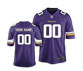 Nike Minnesota Vikings Customized 2013 Purple Limited Jersey Nike Minnesota Vikings Customized 2013 Purple Limited Jersey