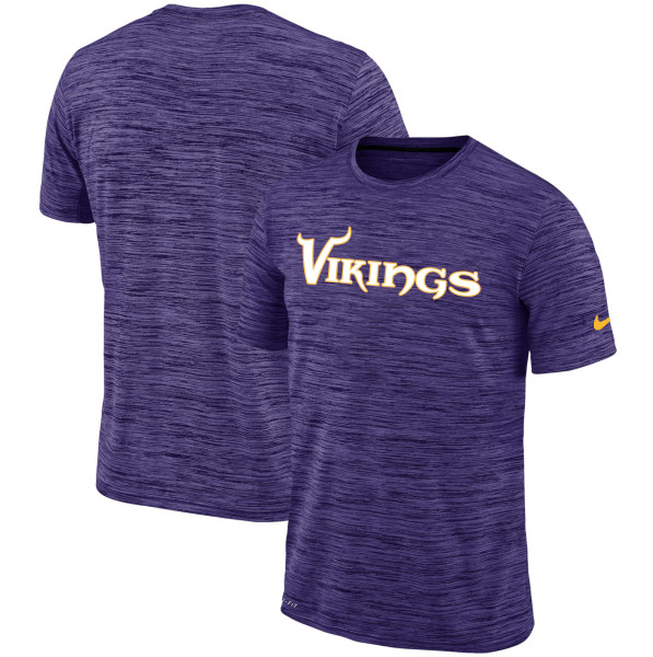 Nike Minnesota Vikings Purple Velocity Performance T-Shirt Nike Minnesota Vikings Purple Velocity Performance T-Shirt