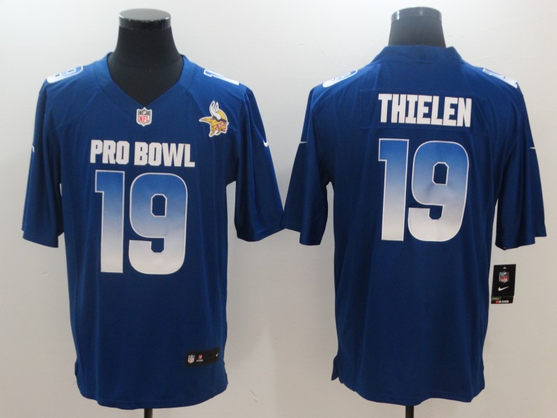 Nike NFC Vikings 19 Adam Thielen Royal 2018 Pro Bowl Game Jersey Nike NFC Vikings 19 Adam Thielen Royal 2018 Pro Bowl Game Jersey