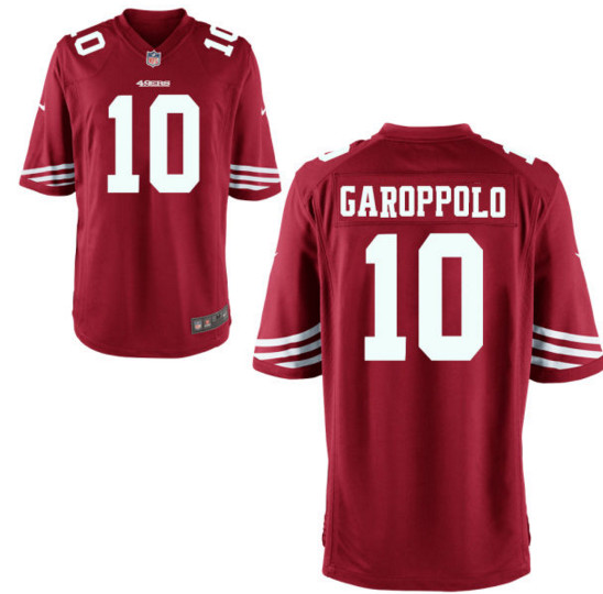 Nike NFL 49ers #10 jimmy garoppolo Red Vapor Untouchable Limited Jersey Nike NFL 49ers #10 jimmy garoppolo Red Vapor Untouchable Limited Jersey