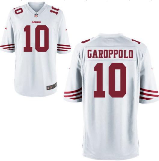 Nike NFL 49ers #10 jimmy garoppolo White Vapor Untouchable Limited Jersey Nike NFL 49ers #10 jimmy garoppolo White Vapor Untouchable Limited Jersey