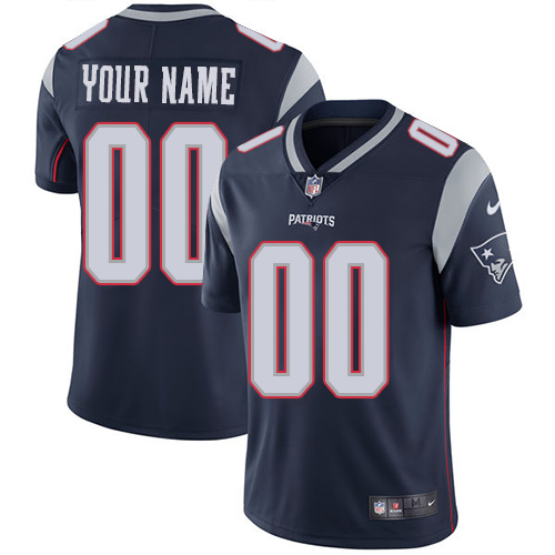 Nike NFL New England Patriots Vapor Untouchable Customized Limited Navy Blue Home Men's Jersey Nike NFL New England Patriots Vapor Untouchable Customized Limited Navy Blue Home Men's Jersey