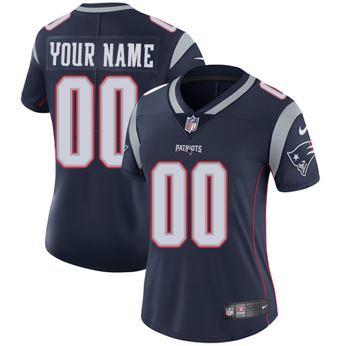 Nike NFL New England Patriots Vapor Untouchable Customized Limited Navy Blue Home Women's Jersey Nike NFL New England Patriots Vapor Untouchable Customized Limited Navy Blue Home Women's Jersey