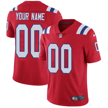 Nike NFL New England Patriots Vapor Untouchable Customized Limited Red Alternate Youth Jersey Nike NFL New England Patriots Vapor Untouchable Customized Limited Red Alternate Youth Jersey