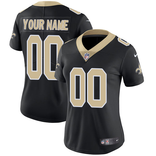 Nike NFL New Orleans Saints Vapor Untouchable Customized Limited Black Home Women's Jersey Nike NFL New Orleans Saints Vapor Untouchable Customized Limited Black Home Women's Jersey