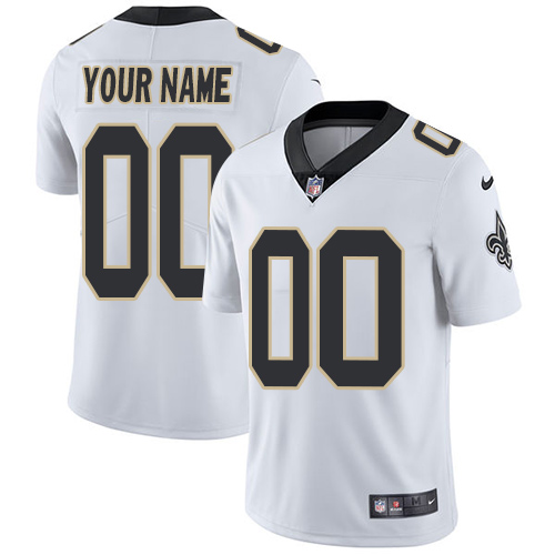 Nike NFL New Orleans Saints Vapor Untouchable Customized Limited White Road Youth Jersey Nike NFL New Orleans Saints Vapor Untouchable Customized Limited White Road Youth Jersey