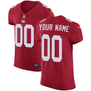 Nike NFL New York Giants Vapor Untouchable Customized Elite Red Alternate Men's Jersey Nike NFL New York Giants Vapor Untouchable Customized Elite Red Alternate Men's Jersey