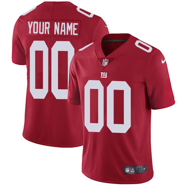 Nike NFL New York Giants Vapor Untouchable Customized Limited Red Alternate Men's Jersey Nike NFL New York Giants Vapor Untouchable Customized Limited Red Alternate Men's Jersey