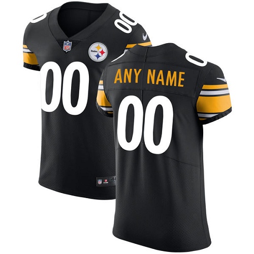 Nike NFL Pittsburgh Steelers Vapor Untouchable Customized Elite Black Home Men's Jersey