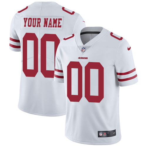 Nike NFL San Francisco 49ers Vapor Untouchable Customized Limited White Road Men's Jersey Nike NFL San Francisco 49ers Vapor Untouchable Customized Limited White Road Men's Jersey